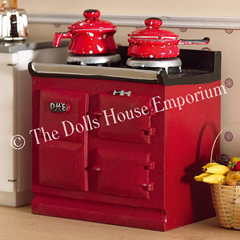 Red Age Style Stove